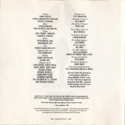 Pete Townshend : The Iron Man (The Musical By Pete Townshend) (CD, Album)