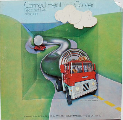 Canned Heat : Recorded Live In Europe (LP, All)