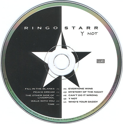 Ringo Starr : Y Not (CD, Album)