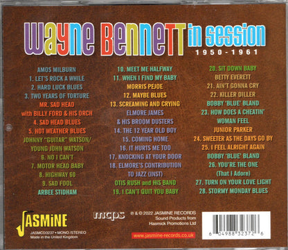 Wayne Bennett (2) : In Session - 1950-1961 (CD, Comp, Mono)