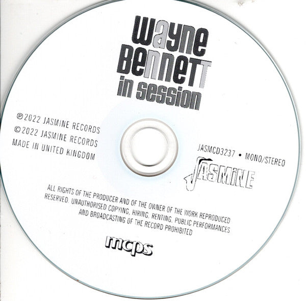 Wayne Bennett (2) : In Session - 1950-1961 (CD, Comp, Mono)