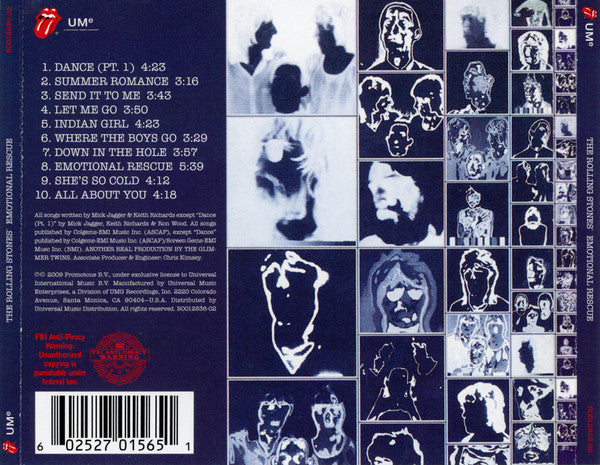The Rolling Stones : Emotional Rescue (CD, Album, RE, RM)