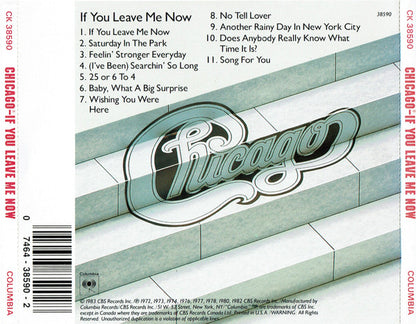 Chicago (2) : If You Leave Me Now (CD, Comp, RE)