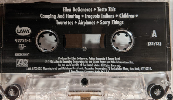 Ellen DeGeneres : Taste This (Cass, Album)