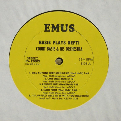 Count Basie : Basie Plays Hefti (LP, Album, RE)