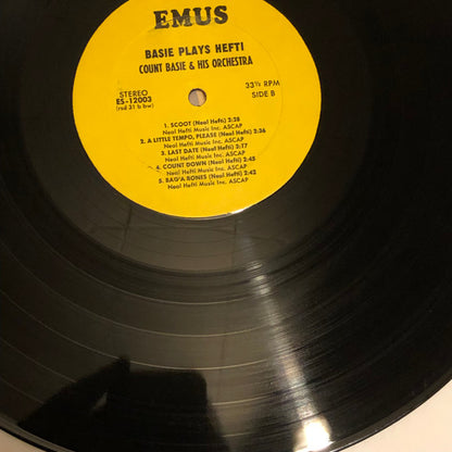 Count Basie : Basie Plays Hefti (LP, Album, RE)