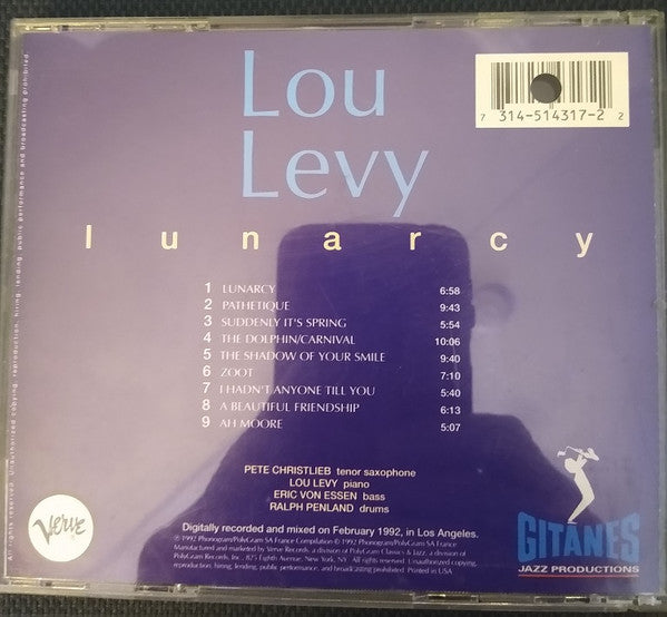 Lou Levy : Lunarcy (CD)