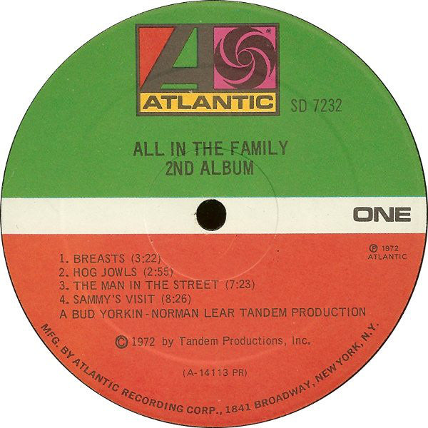 All In The Family* : 2nd Album (LP, Album)