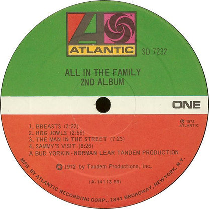 All In The Family* : 2nd Album (LP, Album)