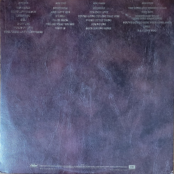 The Beatles : Love Songs (2xLP, Comp, Jac)