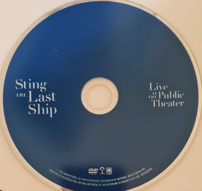 Sting : The Last Ship - Live At The Public Theater (DVD-V, Album)