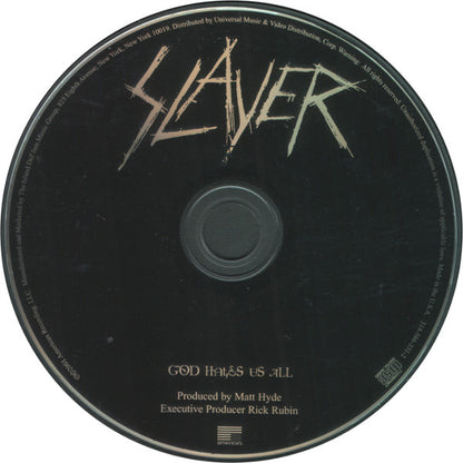 Slayer : God Hates Us All (CD, Album)