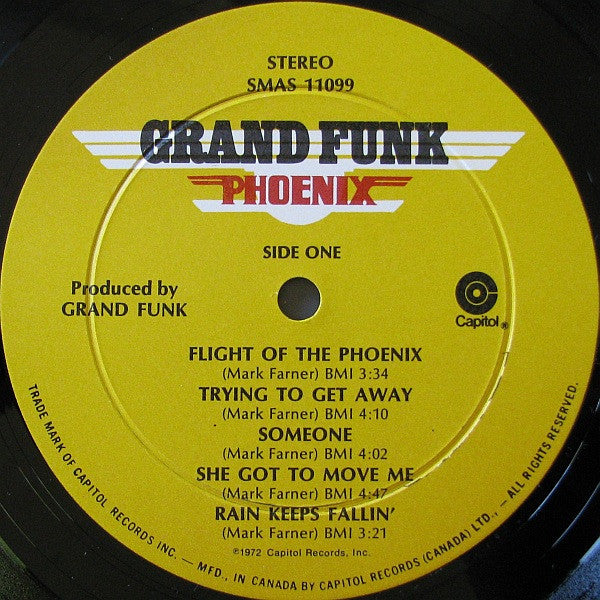 Grand Funk* : Phoenix (LP, Album)
