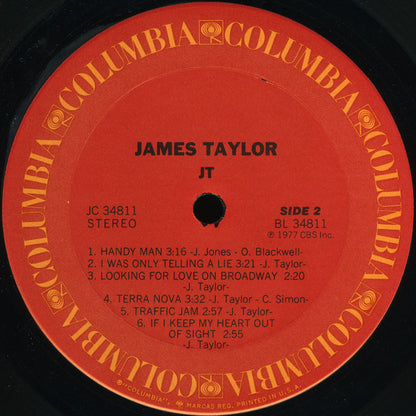 James Taylor (2) : JT (LP, Album, Ter)