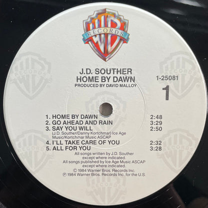J.D. Souther* : Home By Dawn (LP, Album, Win)