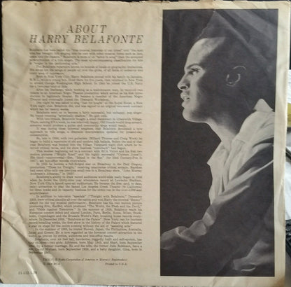 Harry Belafonte : The Many Moods Of Belafonte (LP, Album)