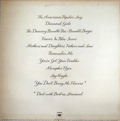 Neil Diamond : You Don't Bring Me Flowers (LP, Album)