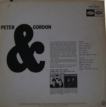 Peter & Gordon : I Go To Pieces (LP, Album, Mono, Los)