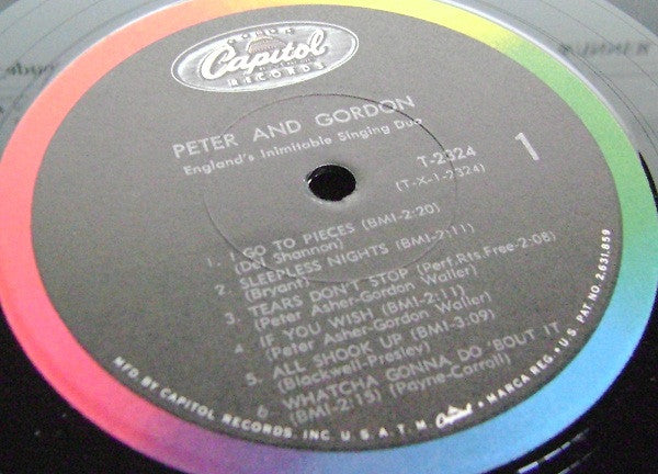 Peter & Gordon : I Go To Pieces (LP, Album, Mono, Los)