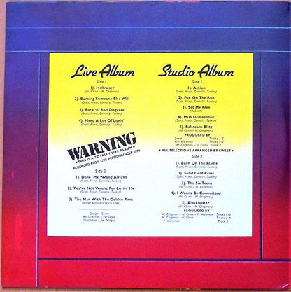 The Sweet : Strung Up (LP, Album, Gat + LP, Comp)