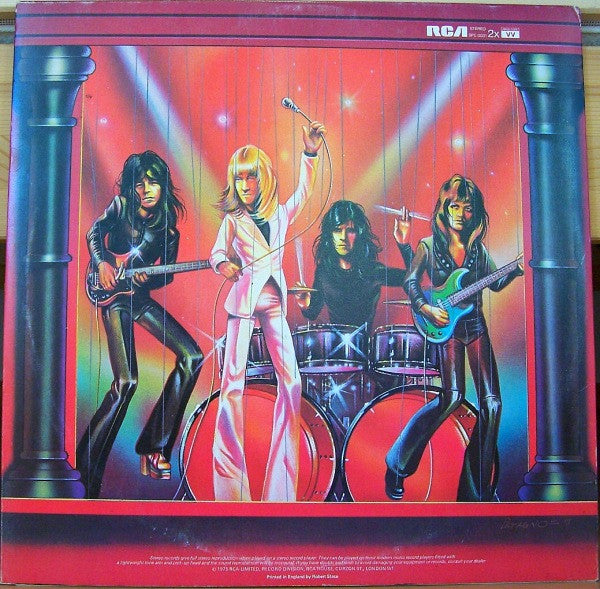 The Sweet : Strung Up (LP, Album, Gat + LP, Comp)