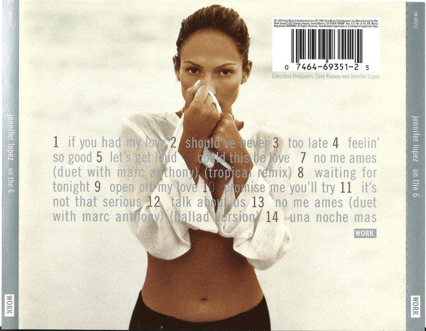 Jennifer Lopez : On The 6 (CD, Album, Enh)