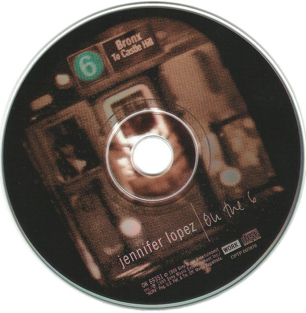 Jennifer Lopez : On The 6 (CD, Album, Enh)