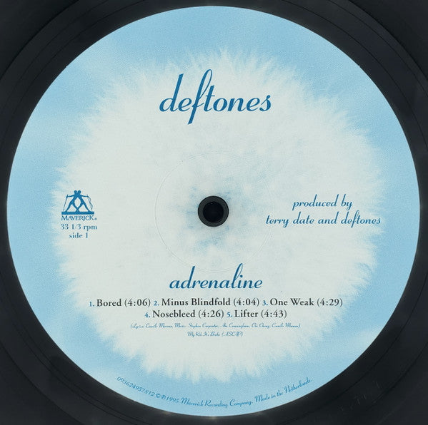 Deftones : Adrenaline (LP, Album, RE, RP)