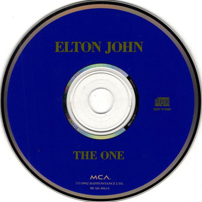Elton John : The One (CD, Album, Club)