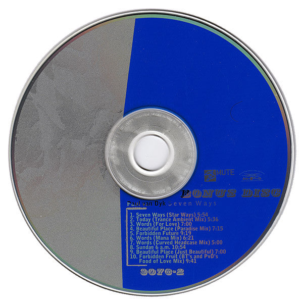 Paul van Dyk : Seven Ways (CD, Album, Mixed + CD, Album)