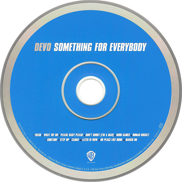 Devo : Something For Everybody (CD, Album)