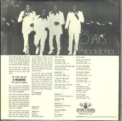 The O'Jays : The O'Jays In Philadelphia (LP, Album)
