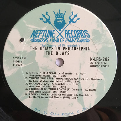 The O'Jays : The O'Jays In Philadelphia (LP, Album)