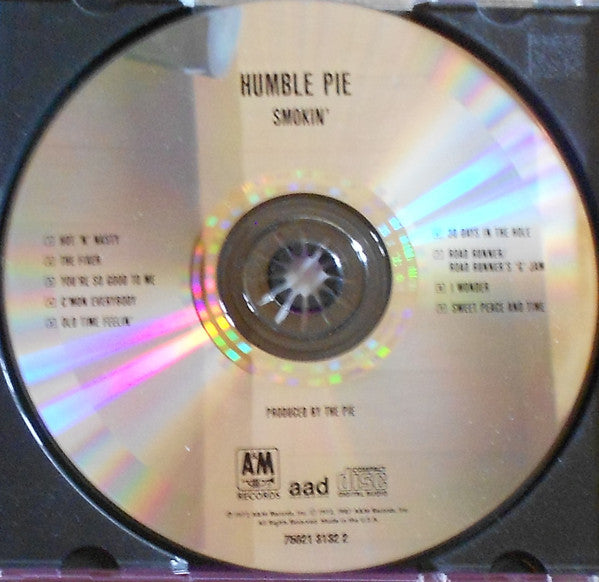 Humble Pie : Smokin' (CD, Album)
