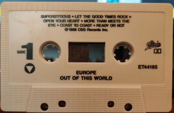 Europe (2) : Out Of This World (Cass, Album)