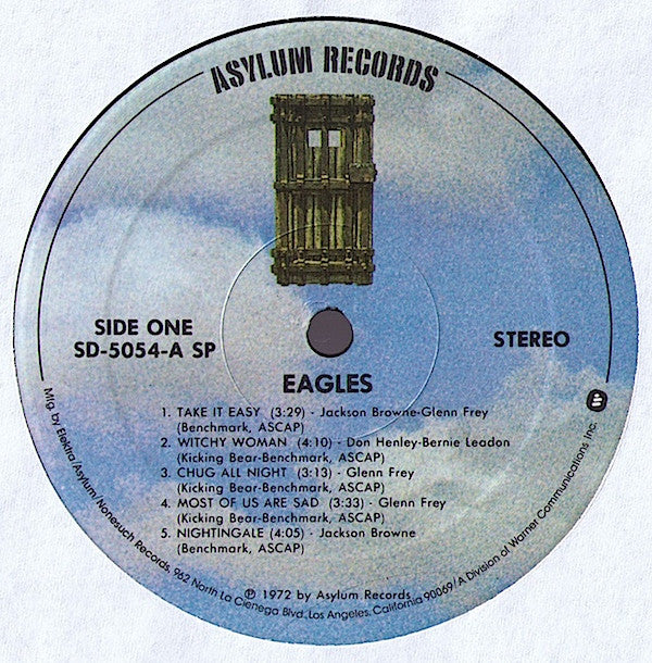 Eagles : Eagles (LP, Album, RE, SP )