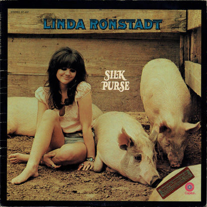 Linda Ronstadt : Silk Purse (LP, Album, RE, Win)