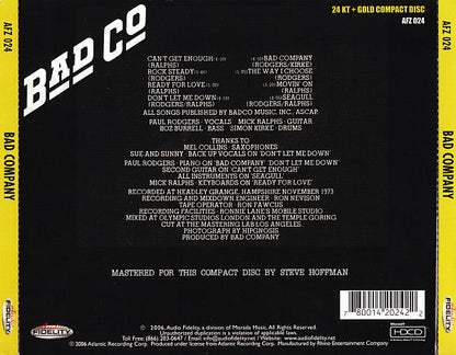 Bad Company (3) : Bad Company (HDCD, Album, RE, RM)