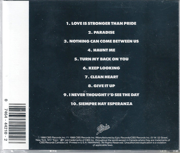 Sade : Stronger Than Pride (CD, Album, RP)