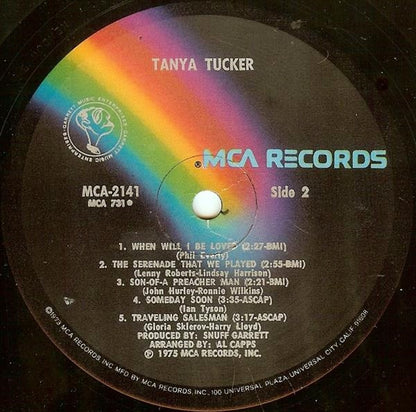 Tanya Tucker : Tanya Tucker (LP, Album, Glo)