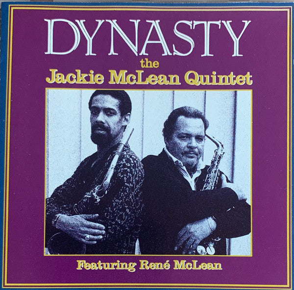 The Jackie McLean Quintet* Featuring René McLean* : Dynasty (CD, Album)