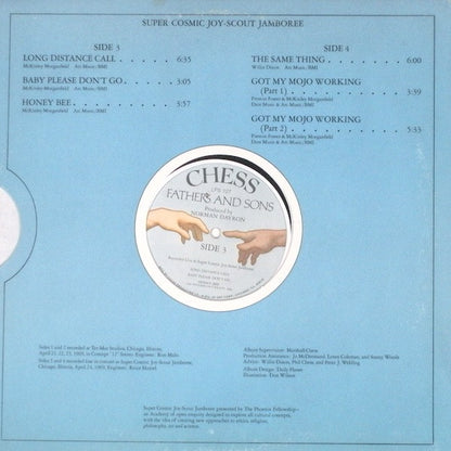 Muddy Waters / Otis Spann / Mike Bloomfield / Paul Butterfield / Donald "Duck" Dunn / Sam Lay And Buddy Miles : Fathers And Sons (2xLP, Album, Ter)