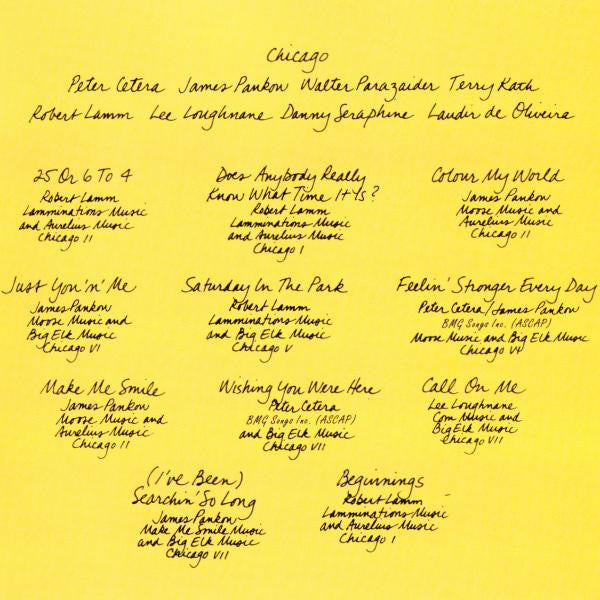 Chicago (2) : Chicago's Greatest Hits (CD, Comp)