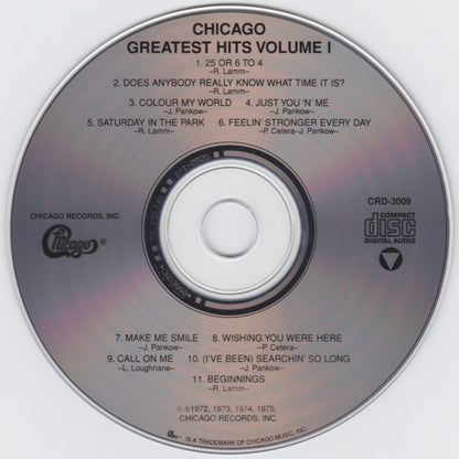 Chicago (2) : Chicago's Greatest Hits (CD, Comp)