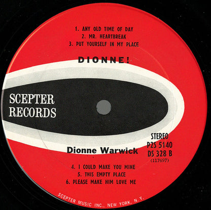 Dionne Warwick : Dionne! (2xLP, Comp, Club)