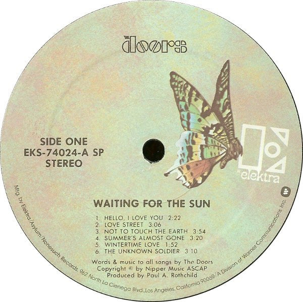 The Doors : Waiting For The Sun (LP, Album, RE, Gat)