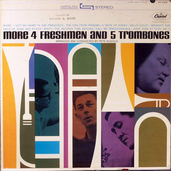 The Four Freshmen : More 4 Freshmen And 5 Trombones (LP)