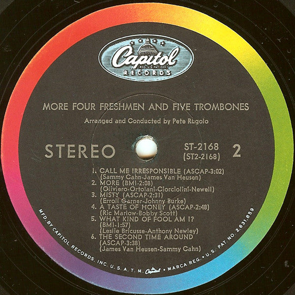 The Four Freshmen : More 4 Freshmen And 5 Trombones (LP)