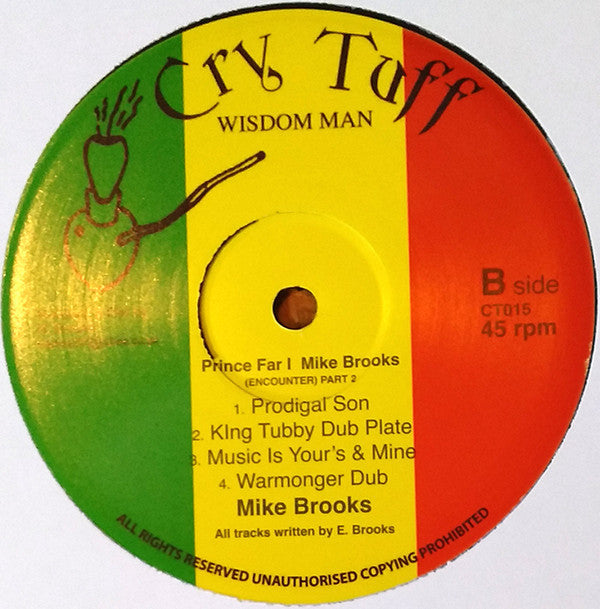 Prince Far I, Mike Brooks : Encounter Part Two (LP, Album)