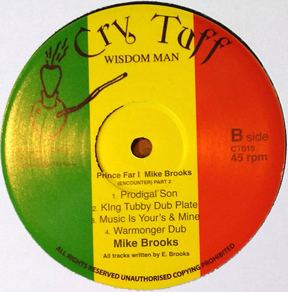 Prince Far I, Mike Brooks : Encounter Part Two (LP, Album)